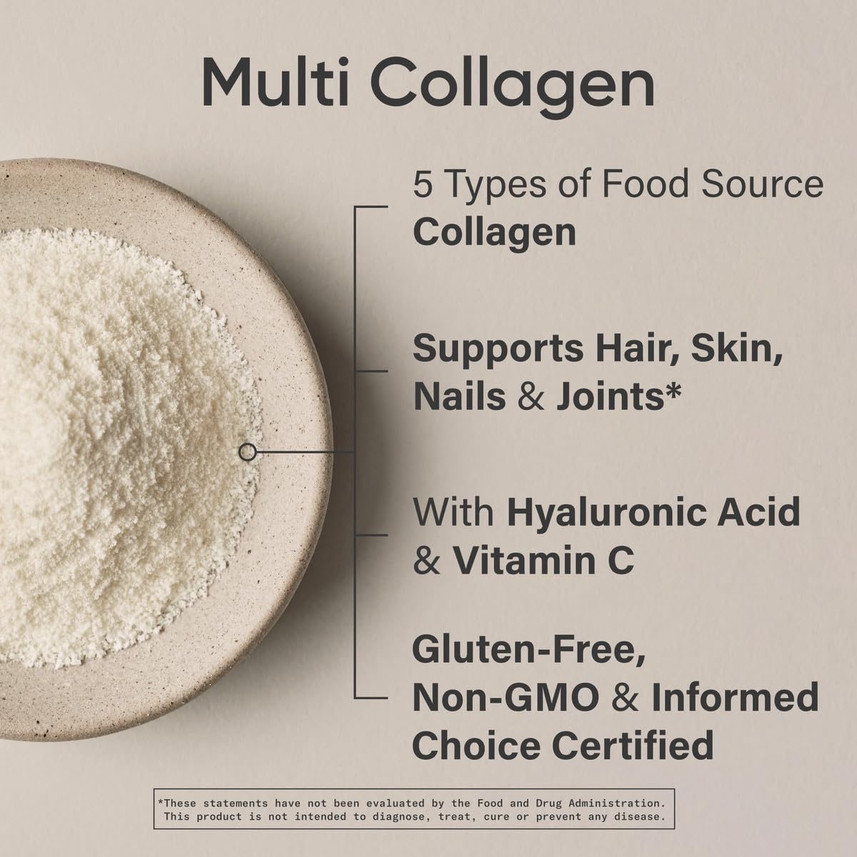 Sports Research Multi Collagen Peptides mixed in a smoothie