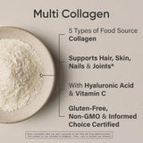 Sports Research Multi Collagen Peptides mixed in a smoothie