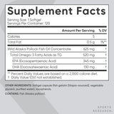 Sports Research Omega-3 Fish Oil Mini Gels on a table