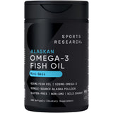 Sports Research Omega-3 Fish Oil Mini Softgels front view