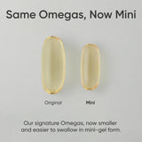 Sports Research Omega-3 Fish Oil Mini Softgels in hand