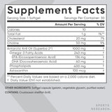 Sports Research Omega-3 Krill Oil Softgels on a table