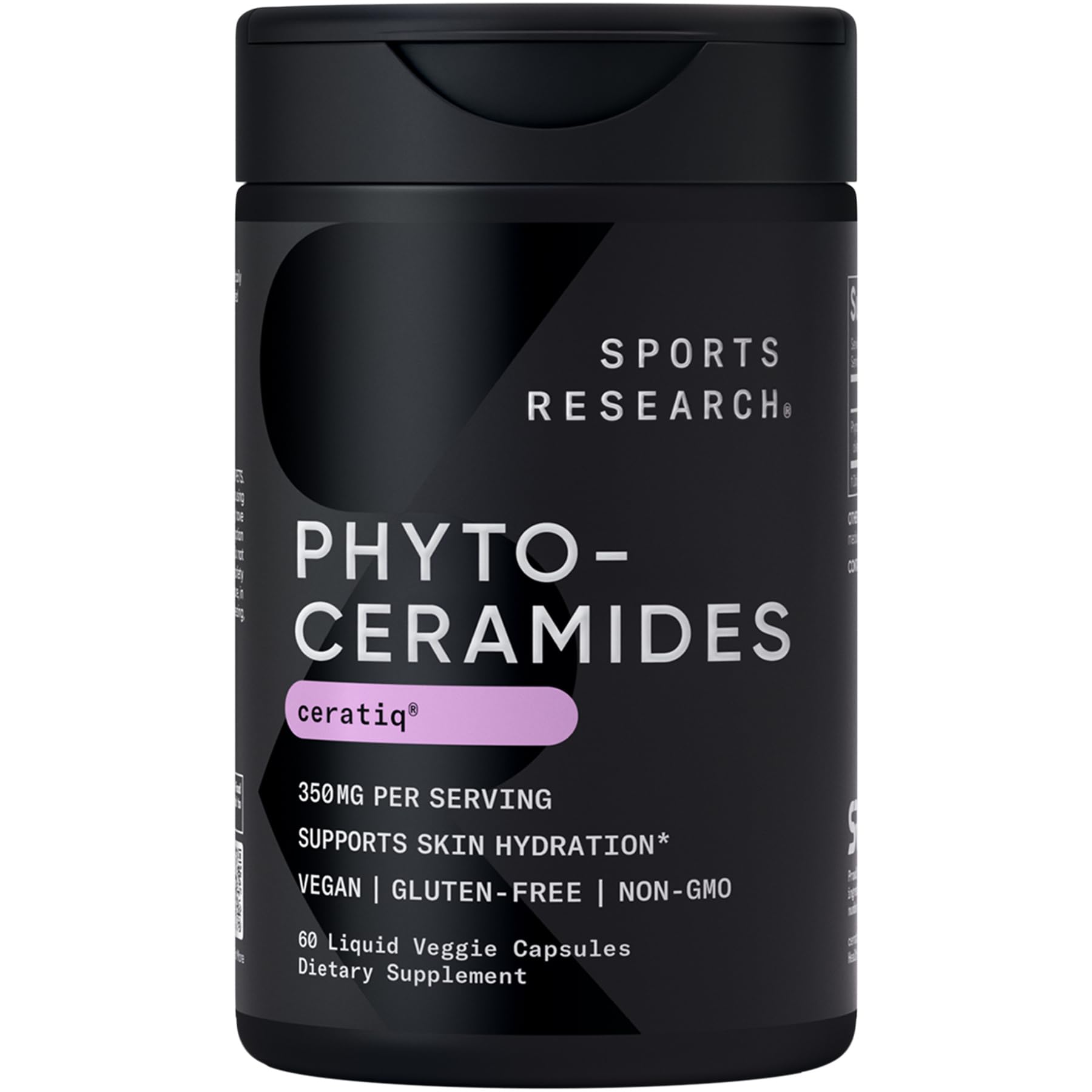 Sports Research Phytoceramides 350mg softgel capsule front view