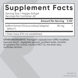 Sports Research Saffron Supplement 30mg capsule ingredients list