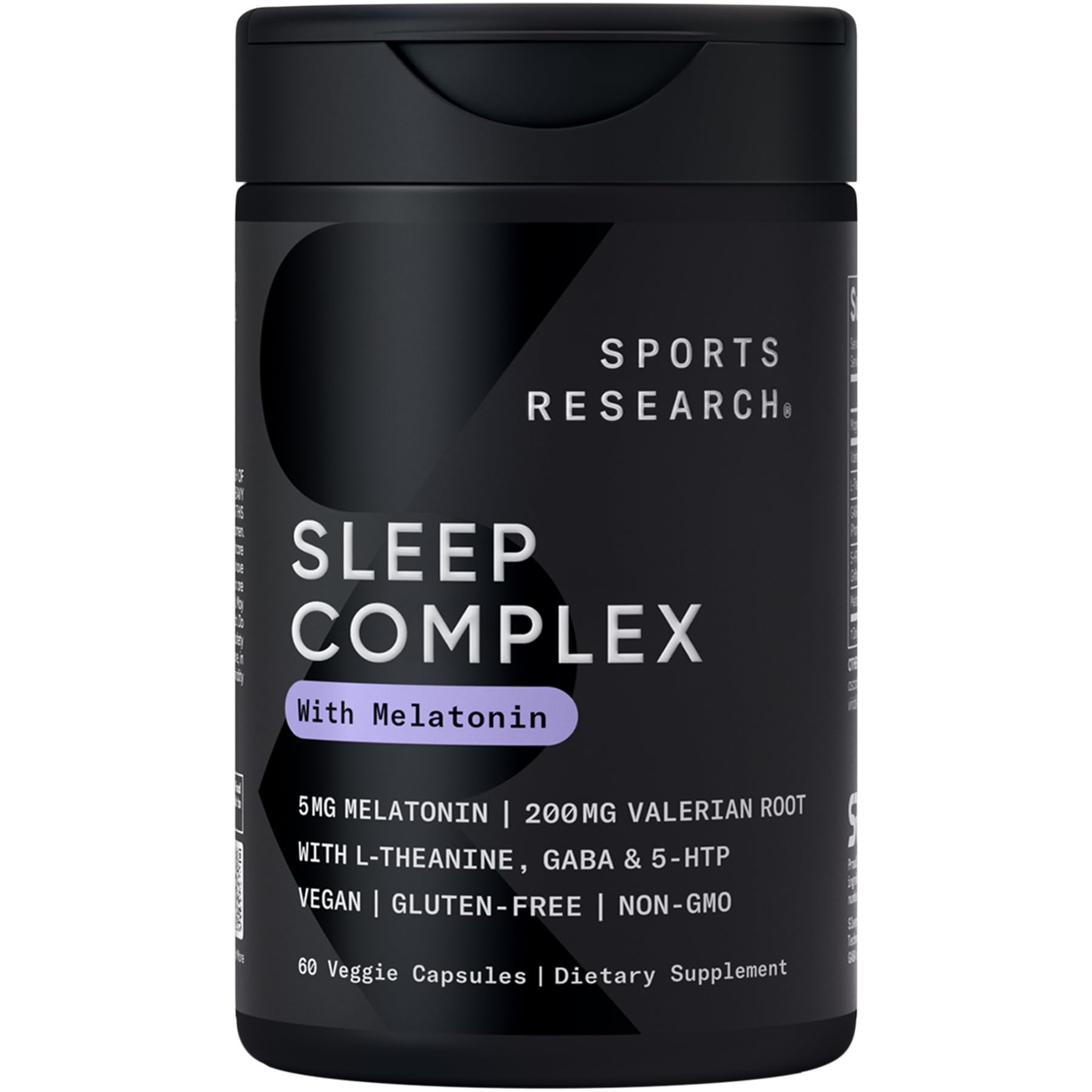 Sports Research Sleep Complex Capsules front view with packaging