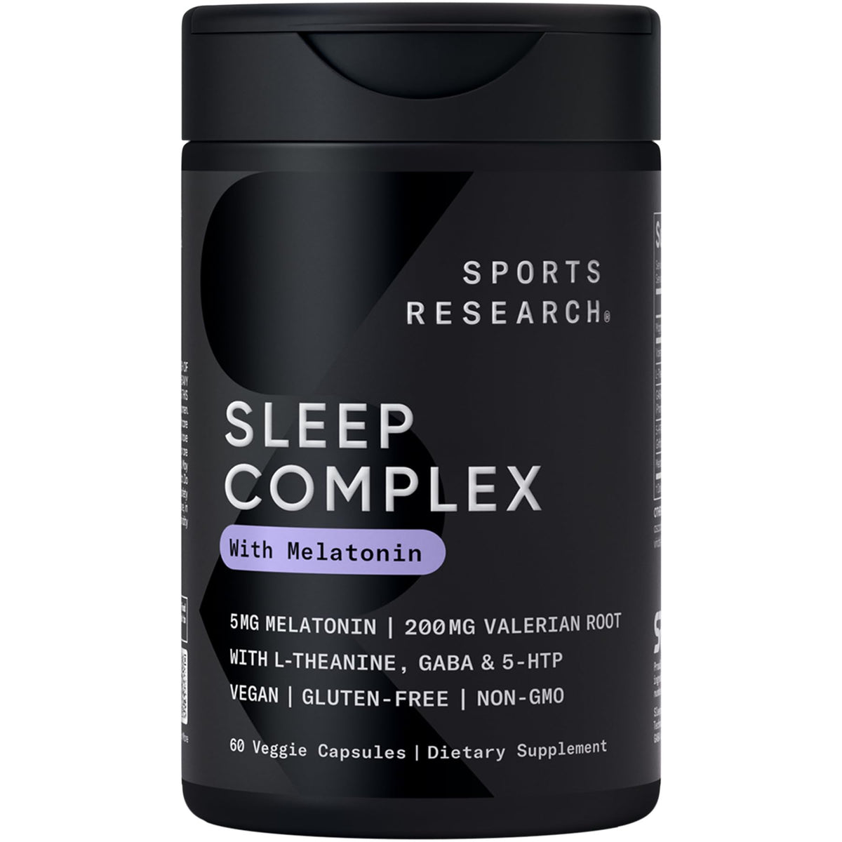 Sports Research Sleep Complex Capsules front view with packaging