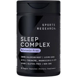 Sports Research Sleep Complex front view with packaging