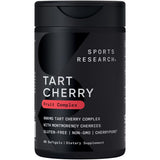 Sports Research Tart Cherry Fruit Complex Liquid Softgels front view