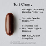 Sports Research Tart Cherry Fruit Complex Liquid Softgels side view