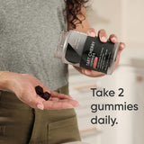 Sports Research Tart Cherry Gummies side view with nutritional information