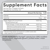 Sports Research Vegan Omega-3 Algae Oil 770mg supplement facts
