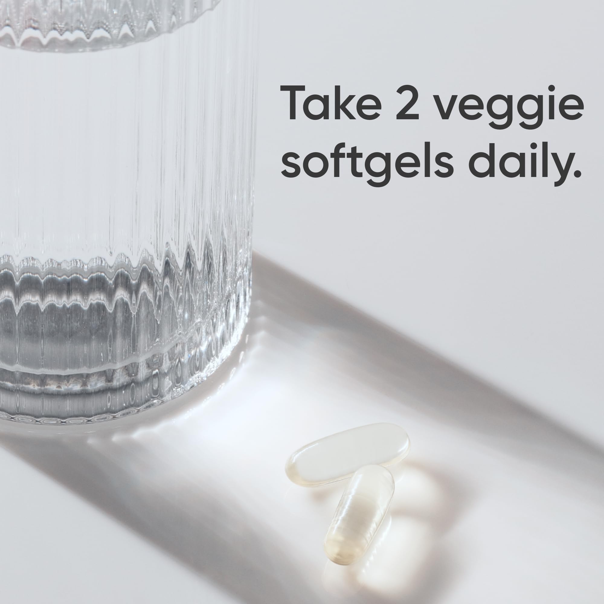 Sports Research Vegan Omega-3 + Vitamin D3 Softgels bottle with label
