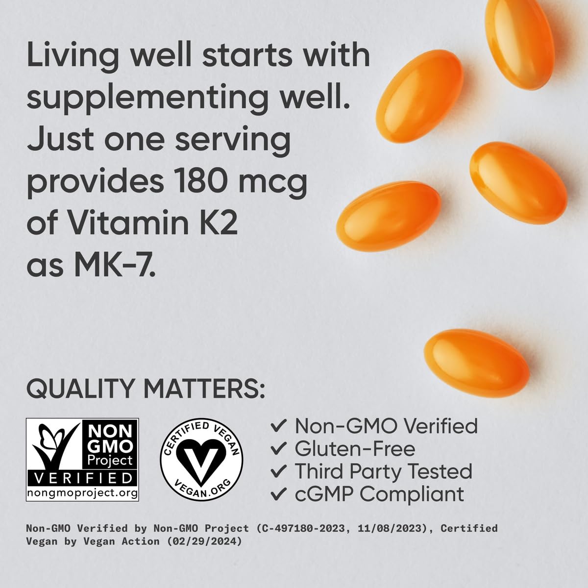 Sports Research Vitamin K2 Extra Strength packaging