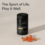 Sports Research Vitamin K2 softgel with UV-protecting colour barrier