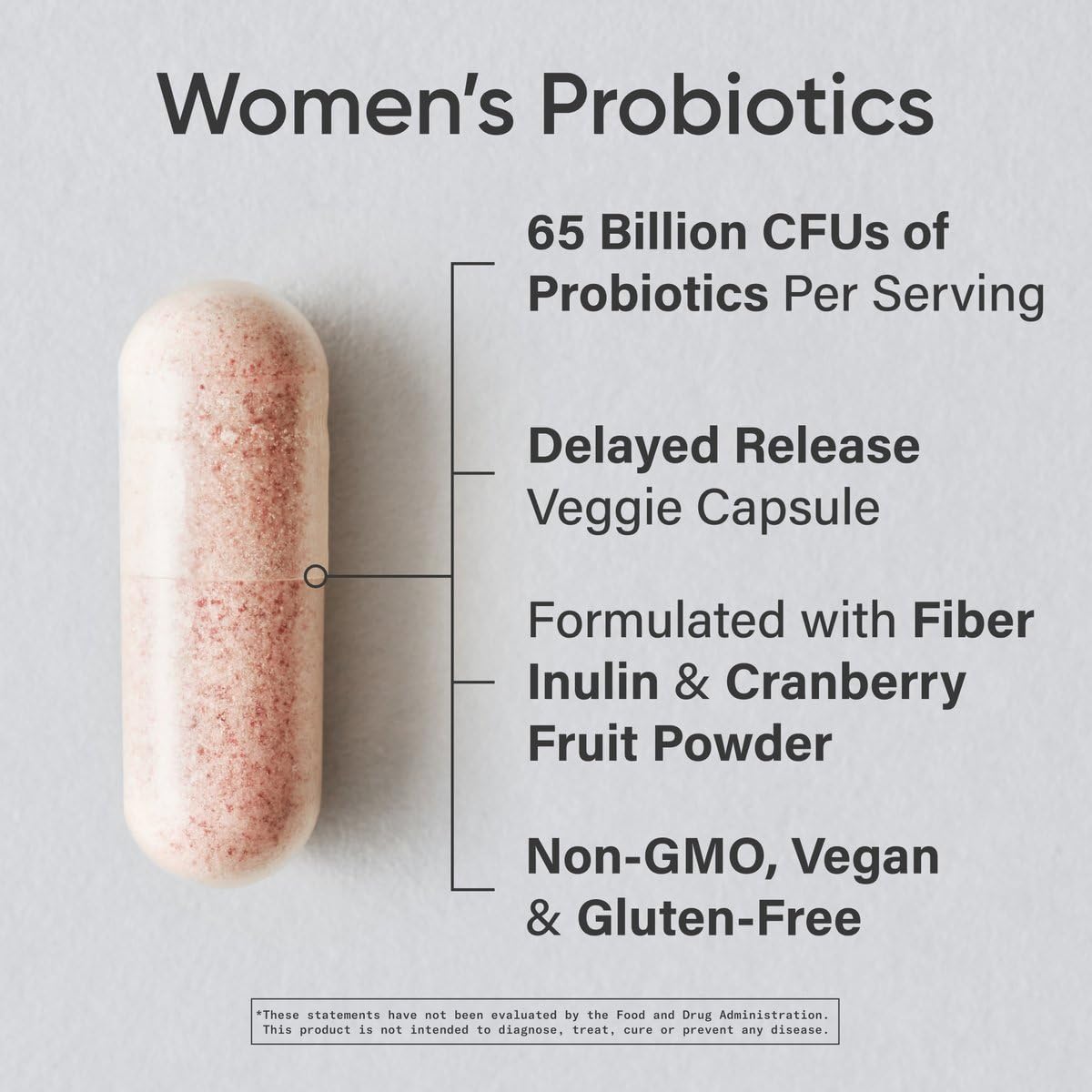 Sports Research Women's Probiotic Blend packaging side view