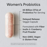 Sports Research Women's Probiotic Blend packaging side view