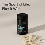 Sports Research Zinc Picolinate 50mg Softgels in hand