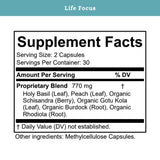 SPRIGS Life Focus Adaptogenic Brain Support Supplement in a lifestyle setting