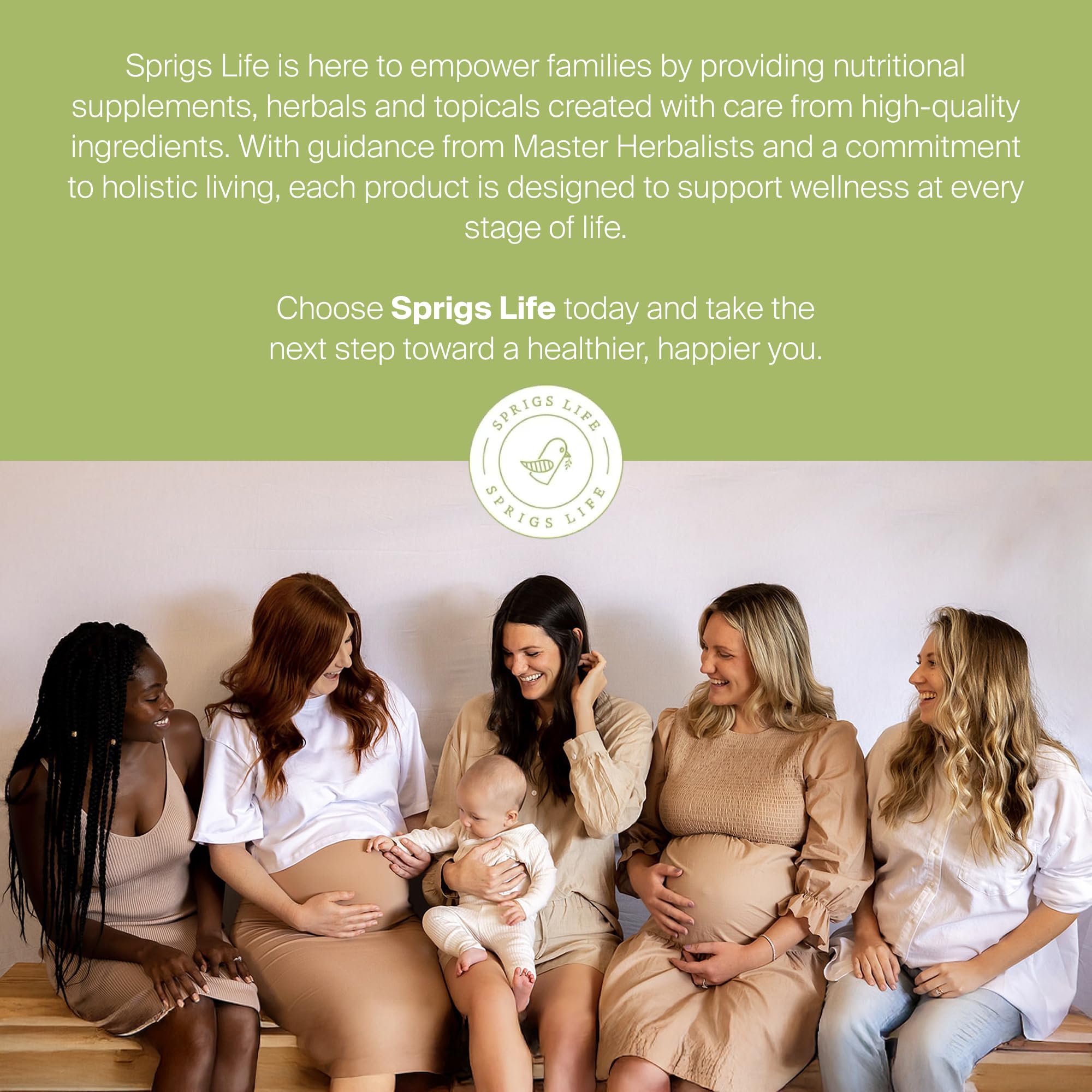 SPRIGS Prenatal Magnesium Complex nutritional information