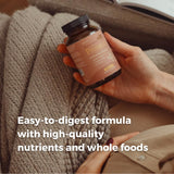 SPRIGS Prenatal Multivitamins side view of bottle