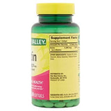 Spring Valley Biotin 181g capsule bottle side view