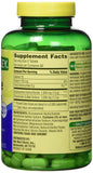 Spring Valley Chondroitin and Glucosamine Tablets side view