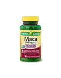 Spring Valley Maca capsules showing the bottle label