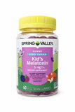 Spring Valley Vegetarian Melatonin Gummies for Kids 60 Ct packaging front view