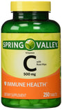 Spring Valley Vitamin C 500mg 500 Tablets front view