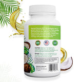 Sprout Source MCT Oil Capsules opened bottle with capsules visible