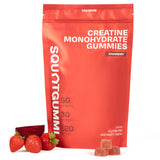 SquatGummi Creatine Gummies 5g strawberry flavour front view