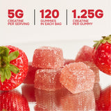 SquatGummi Creatine Gummies packaging with 60 count