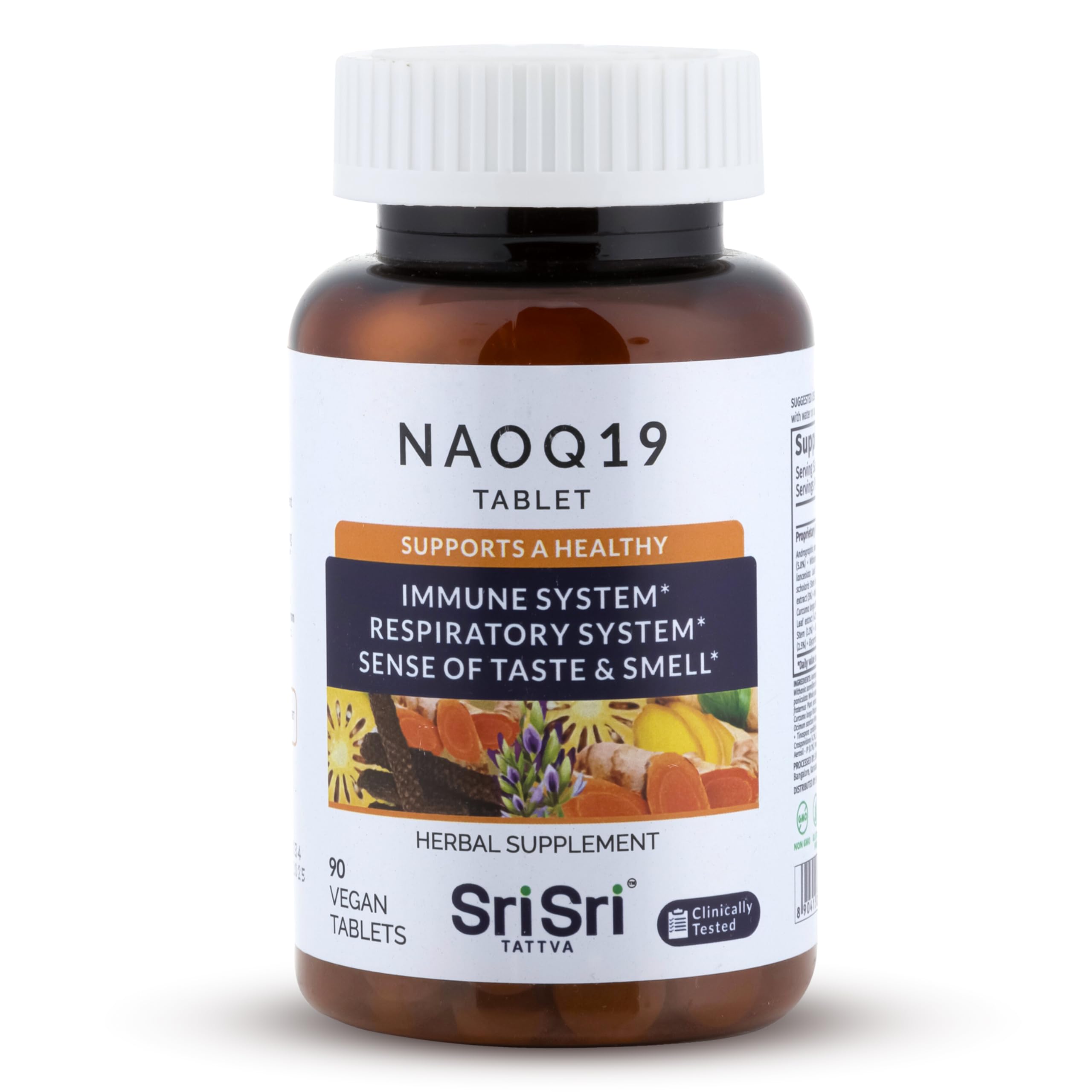 SRI SRI TATTVA NAOQ19 Licorice Root Supplement front view