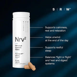 SRW Nrv² Calm capsules in a hand