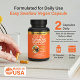 SS SLEEVE STARS Curcumin Supplement packaging details