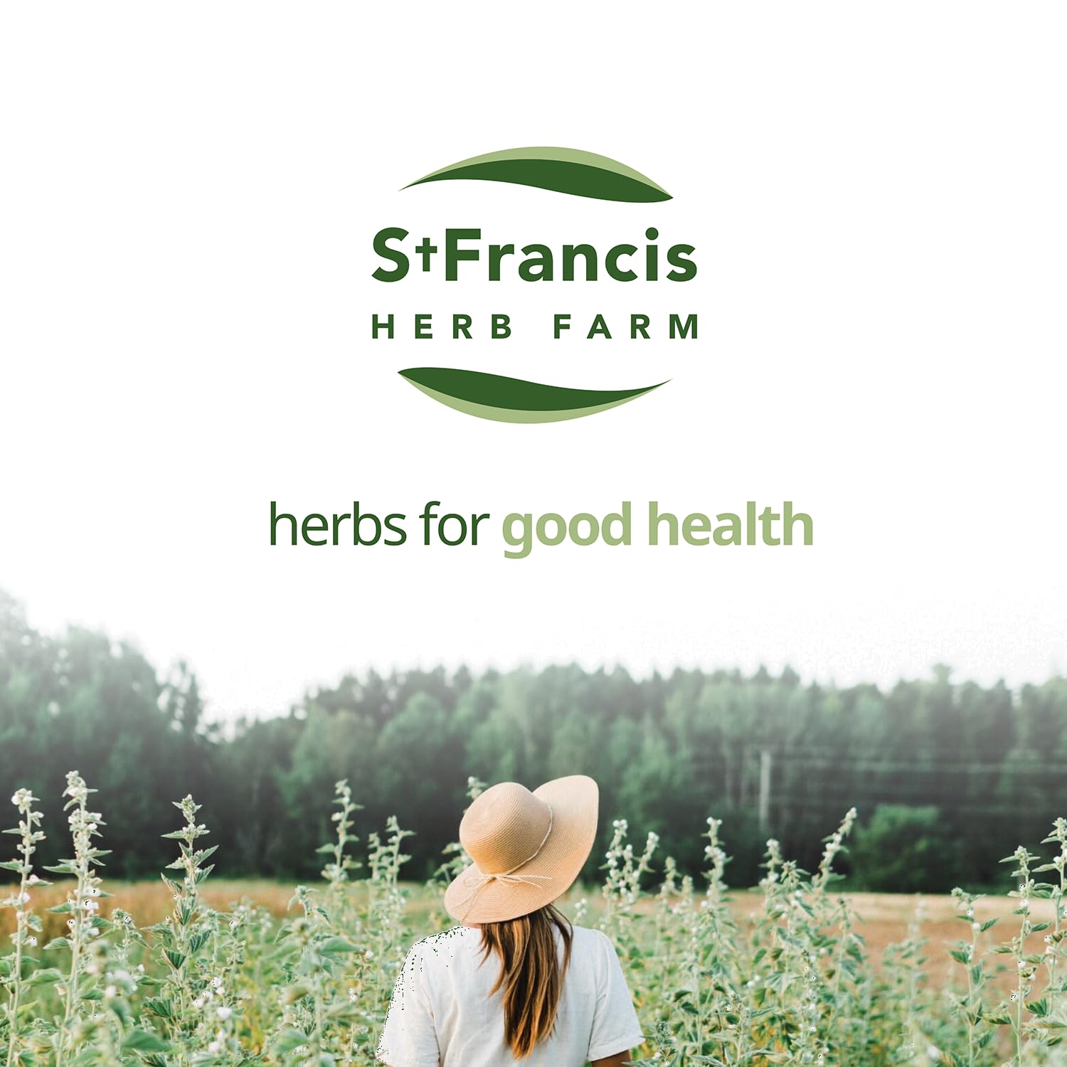 St. Francis Herb Farm Deep daily wellness Kids 3.38 fl. oz. bottle on a wooden table