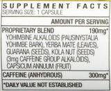 STACKER 2 Yellow Hornet supplement bottle with packaging
