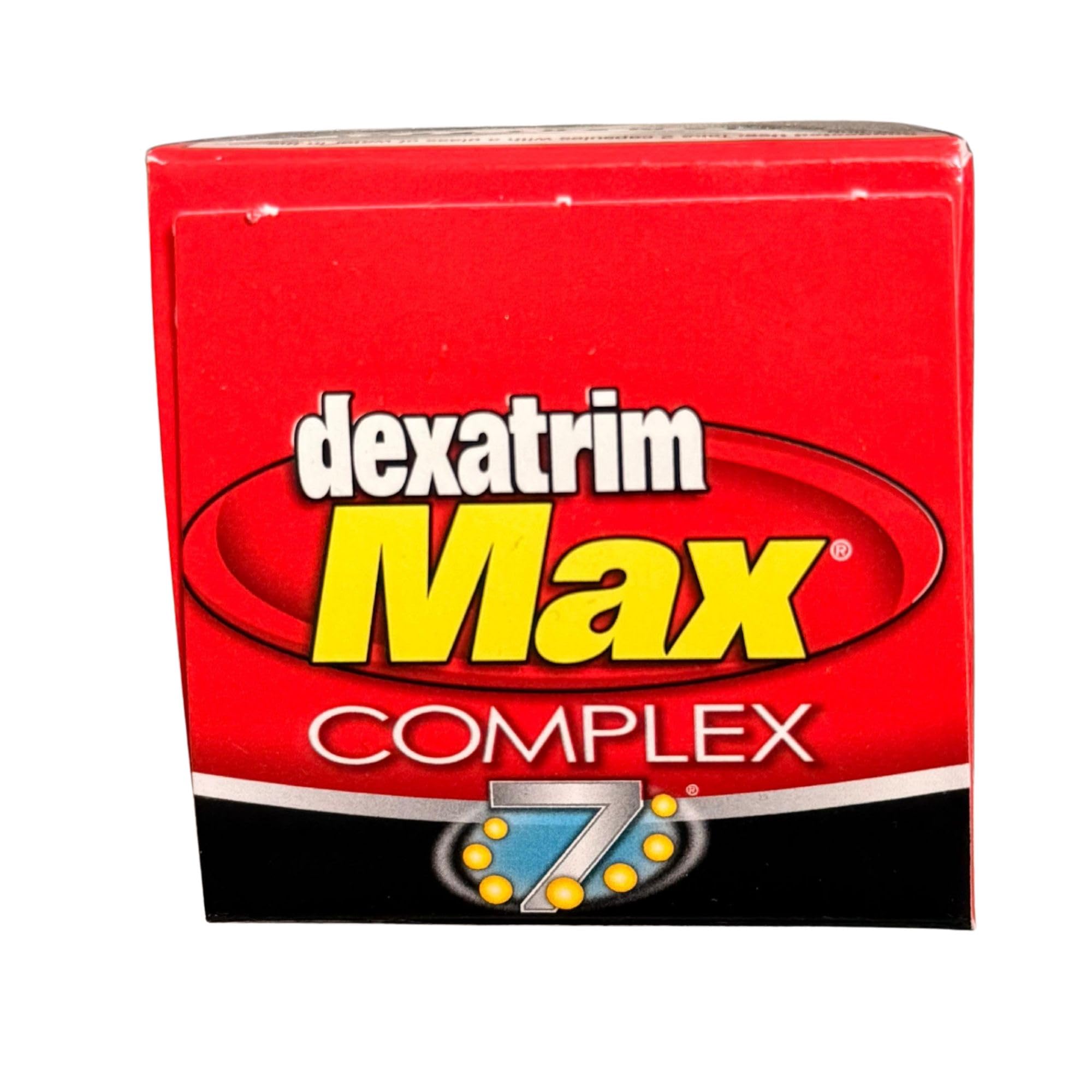 Stacker Dexatrim Max Complex 7 Capsules opened bottle
