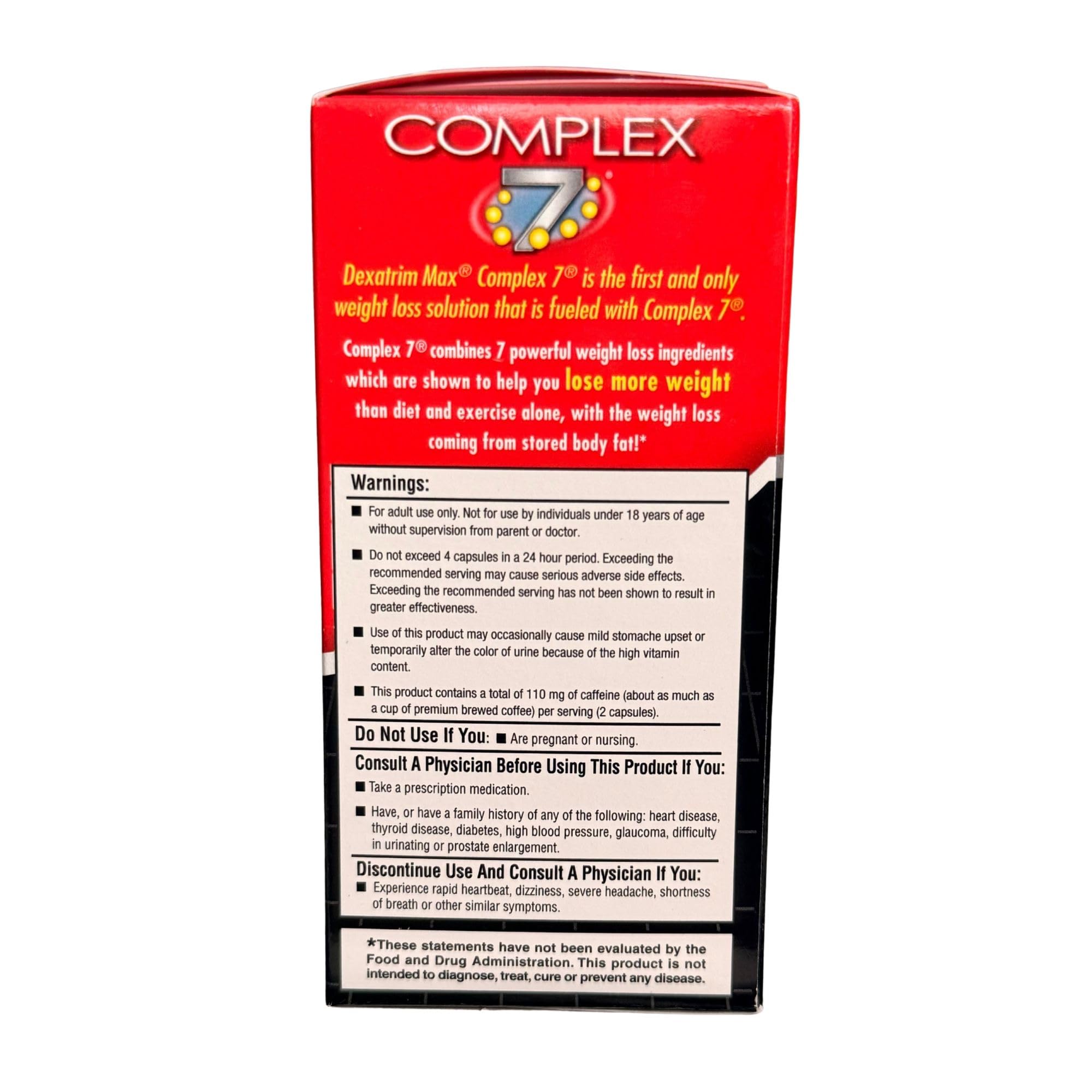 Stacker Dexatrim Max Complex 7 Capsules with measuring spoon