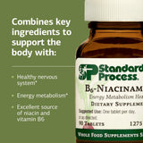 Standard Process B6-Niacinamide Supplement packaging details
