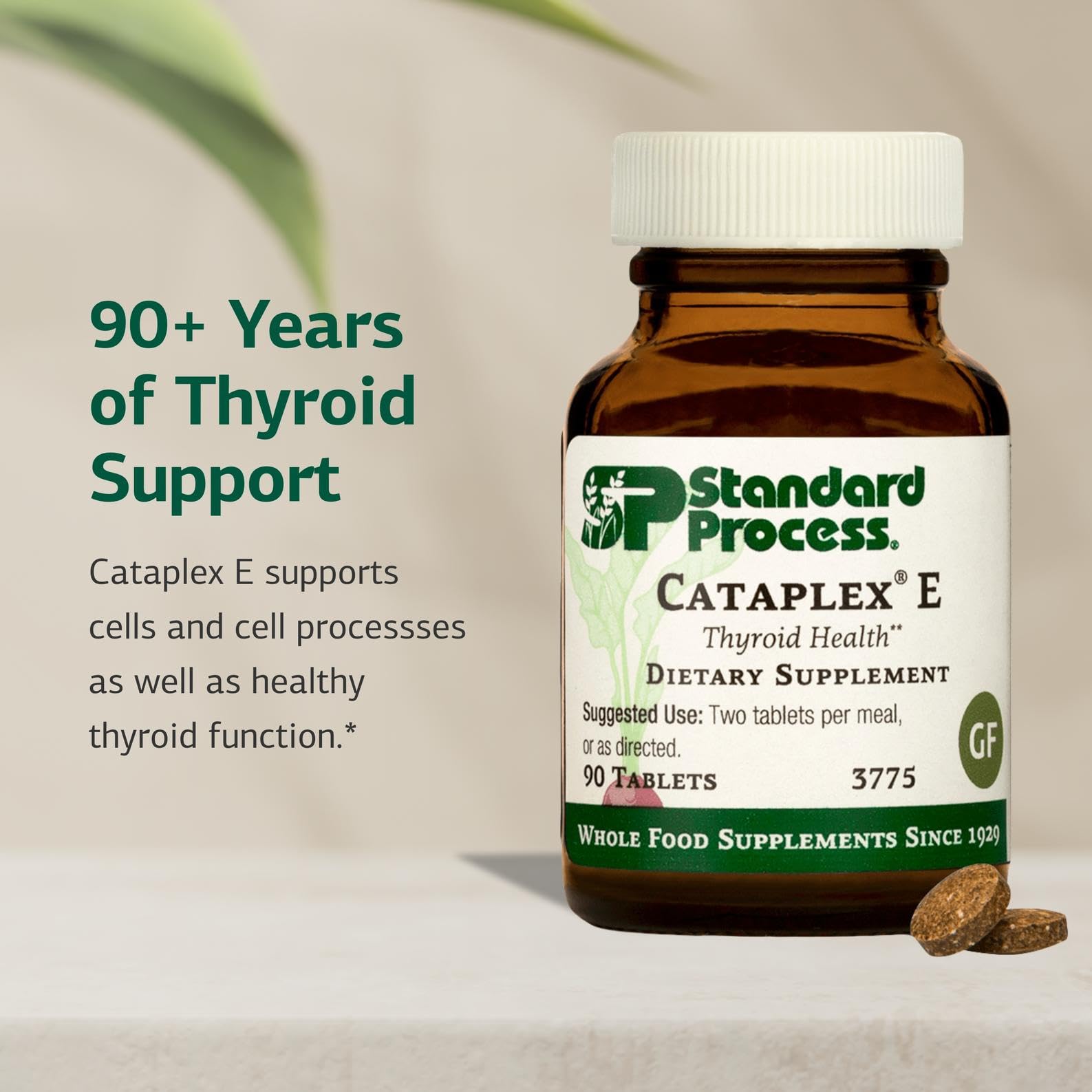 Standard Process Cataplex E Vitamin E Supplement packaging