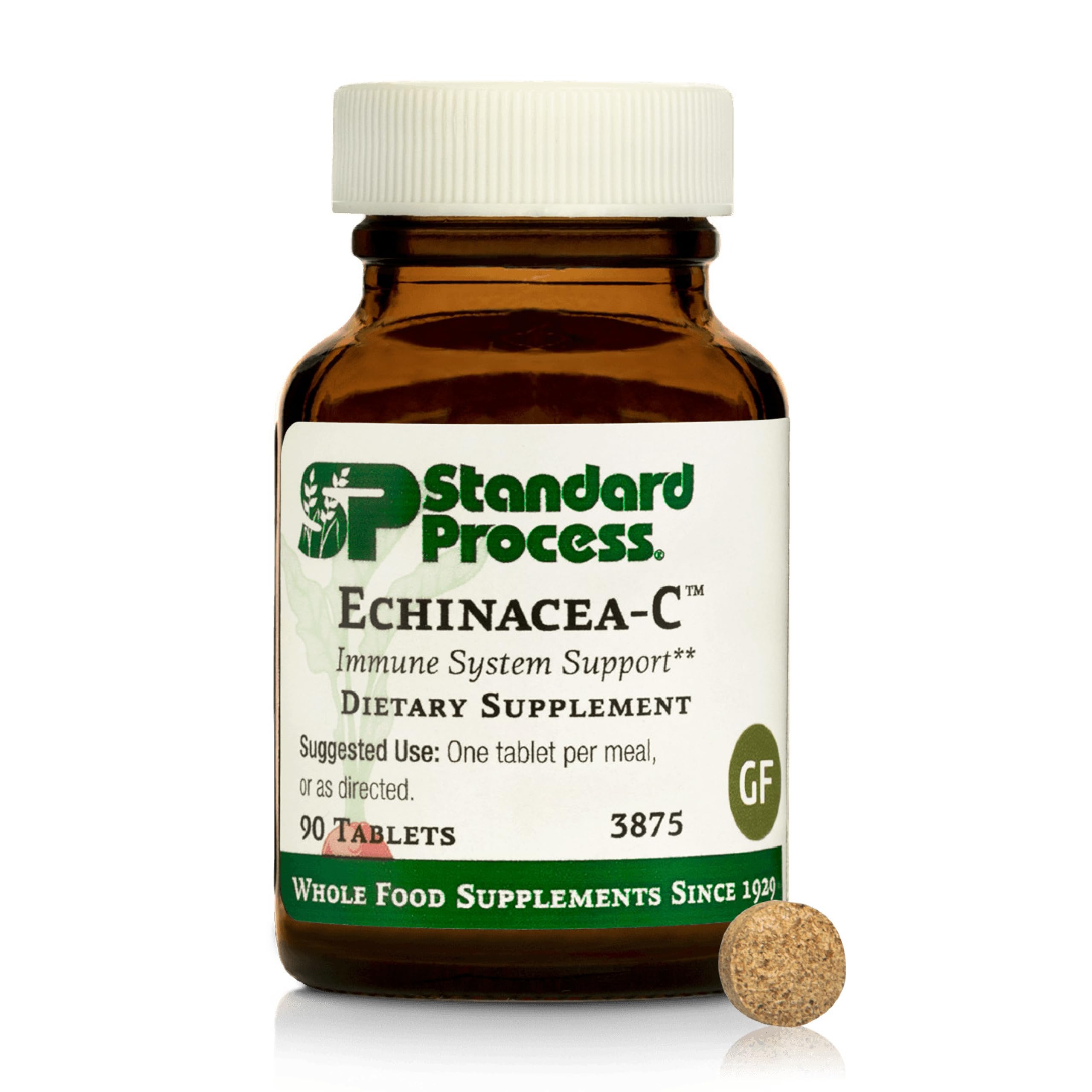 Standard Process Echinacea-C supplement front view packaging