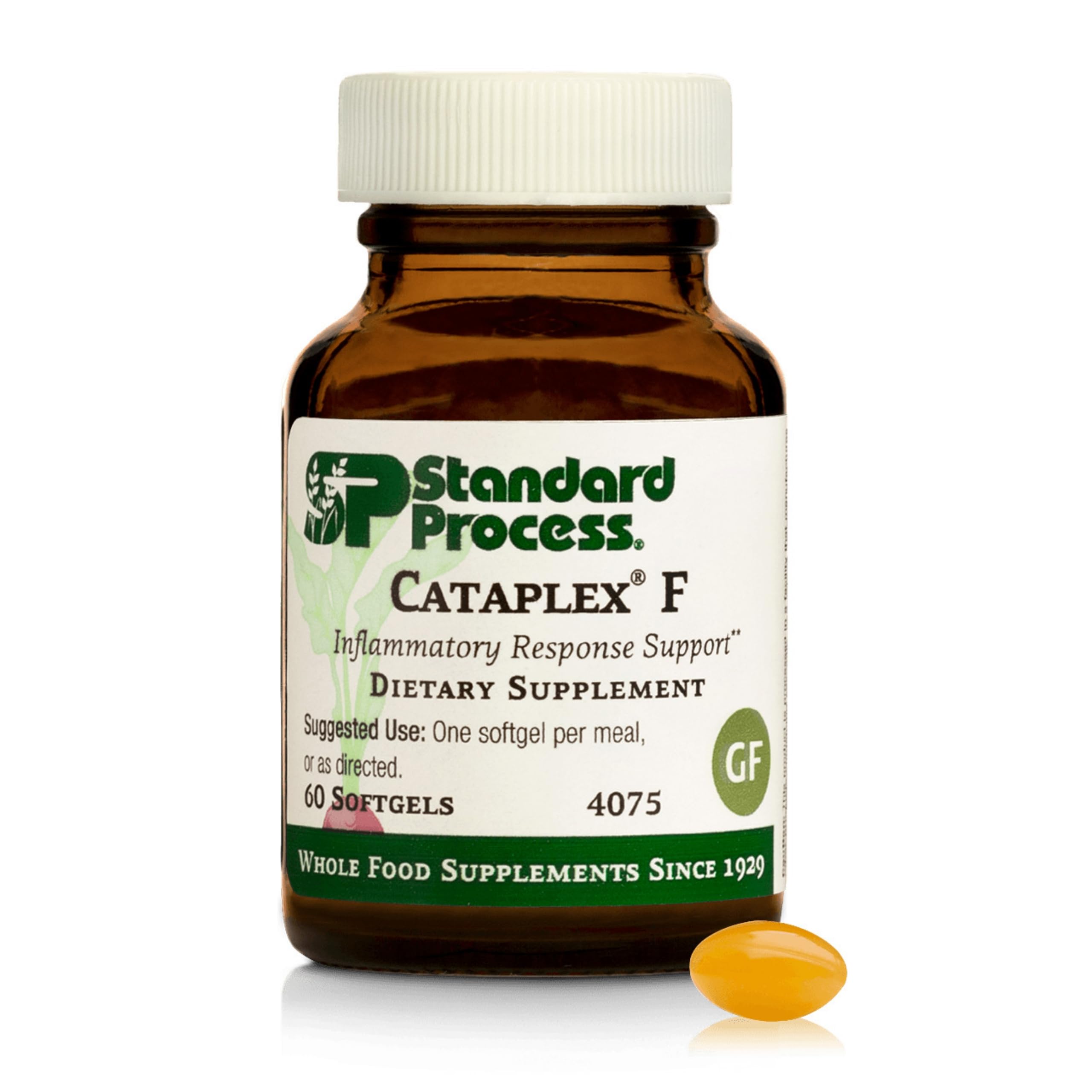 Standard Process Flax Oil Plus Omega 3-6-9 Softgels front view