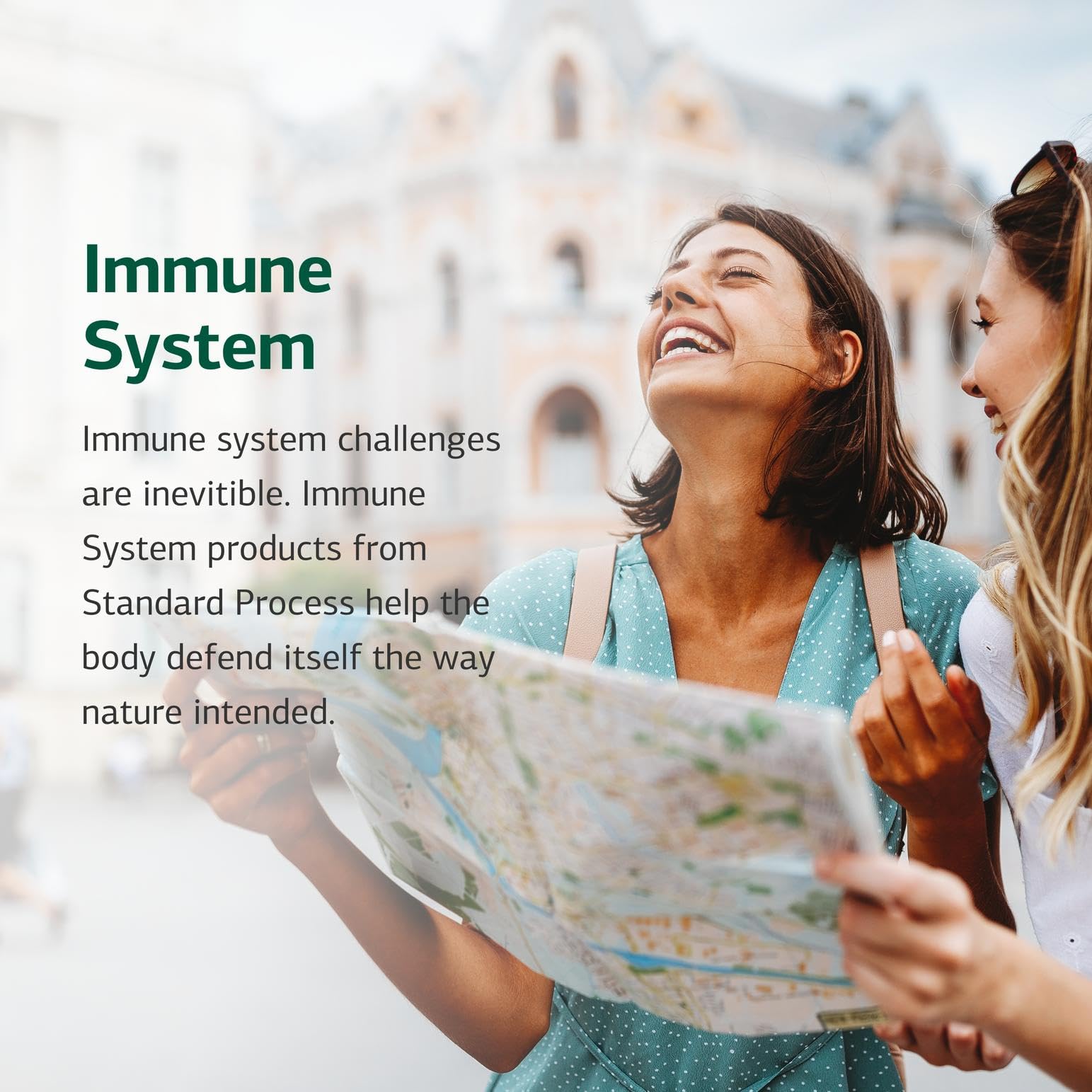 Standard Process Inc. Blended Vitamin & Mineral Supplement capsules on a wooden surface