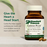 Standard Process Inc. Cardio-Plus supplement side view