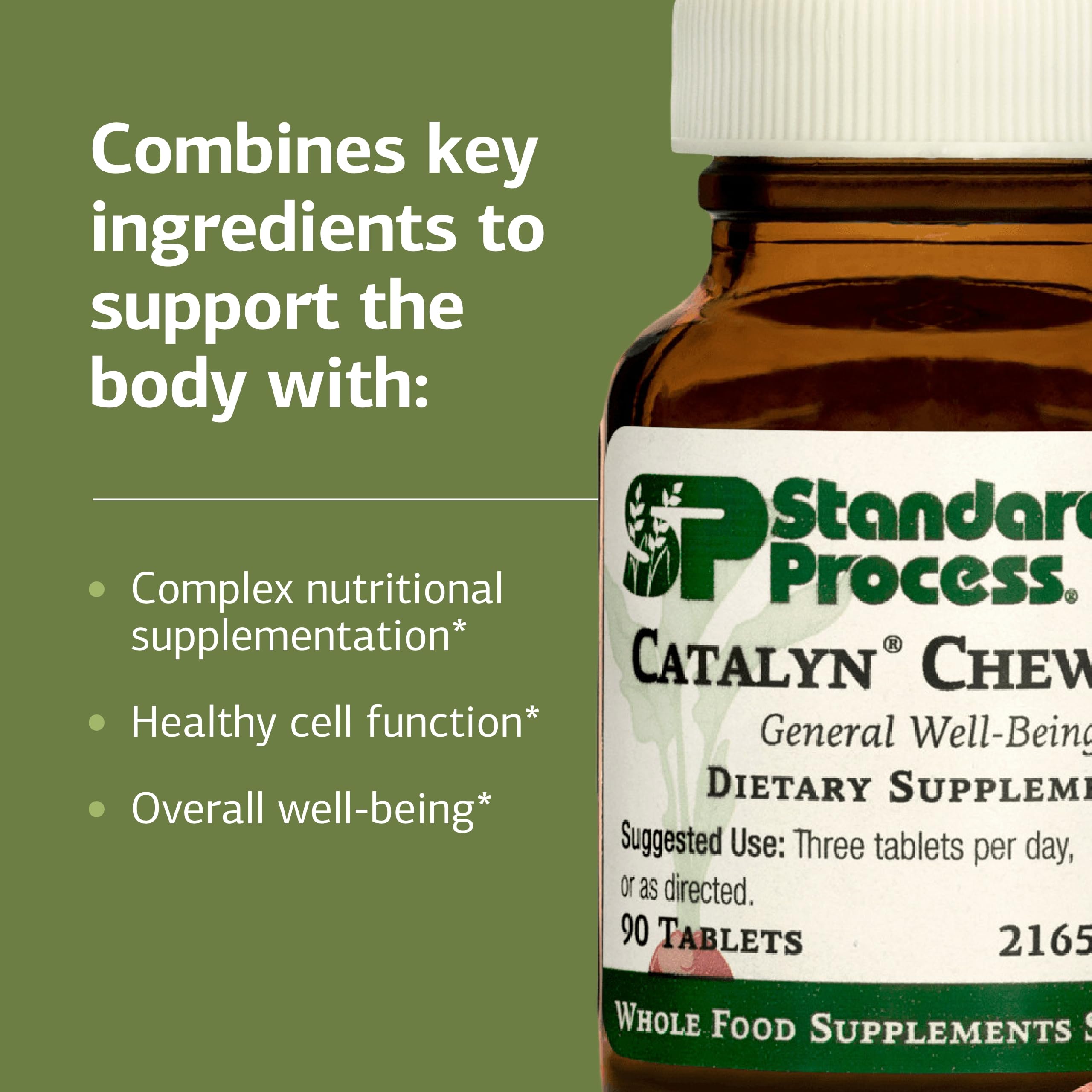 Standard Process Inc. Catalyn Chewable Multivitamin ingredients list