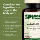 Standard Process Inc. Cataplex D supplement back view with dosage information