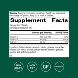 Standard Process Inc. Cataplex D supplement side view showing tablet size