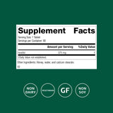 Standard Process Inc. Inositol Supplement 375mg side view of bottle