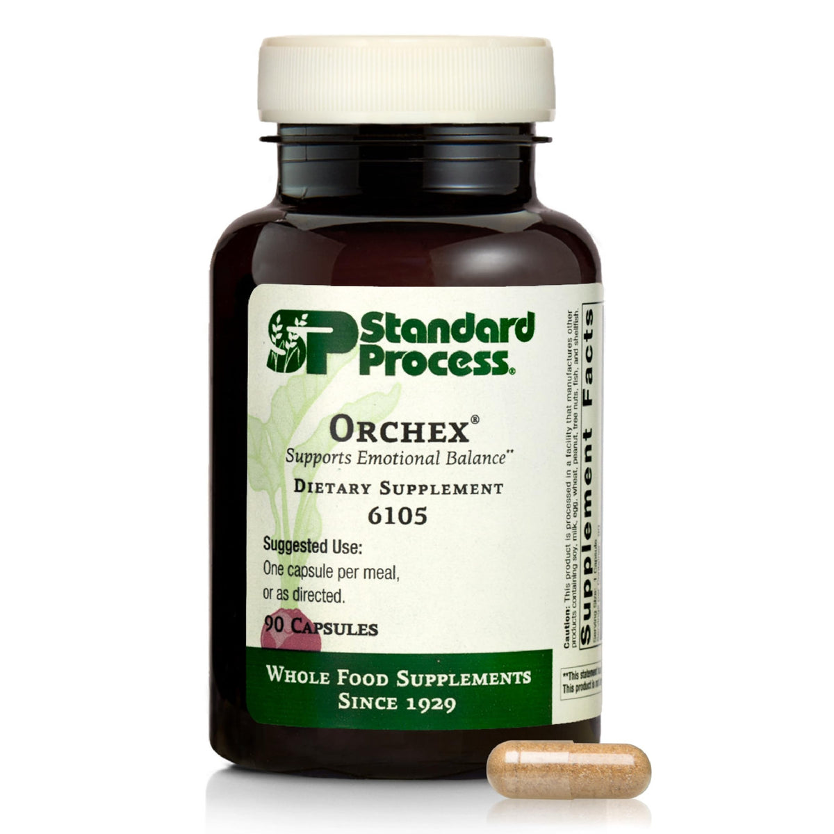 Standard Process Inc. Orchex blended vitamin and mineral supplement front view